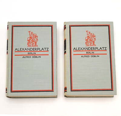 Alexanderplatz Berlin 1931 Alfred Doblin ~First Edition ~Novel of