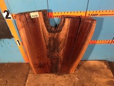 9917 2 15/16" THICK black walnut Live Edge Slab lumber KILN DRIED