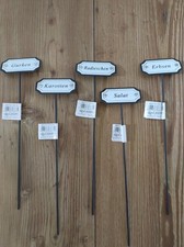 Gartenstecker Gemüsestecker Garten  Metall  Neu !