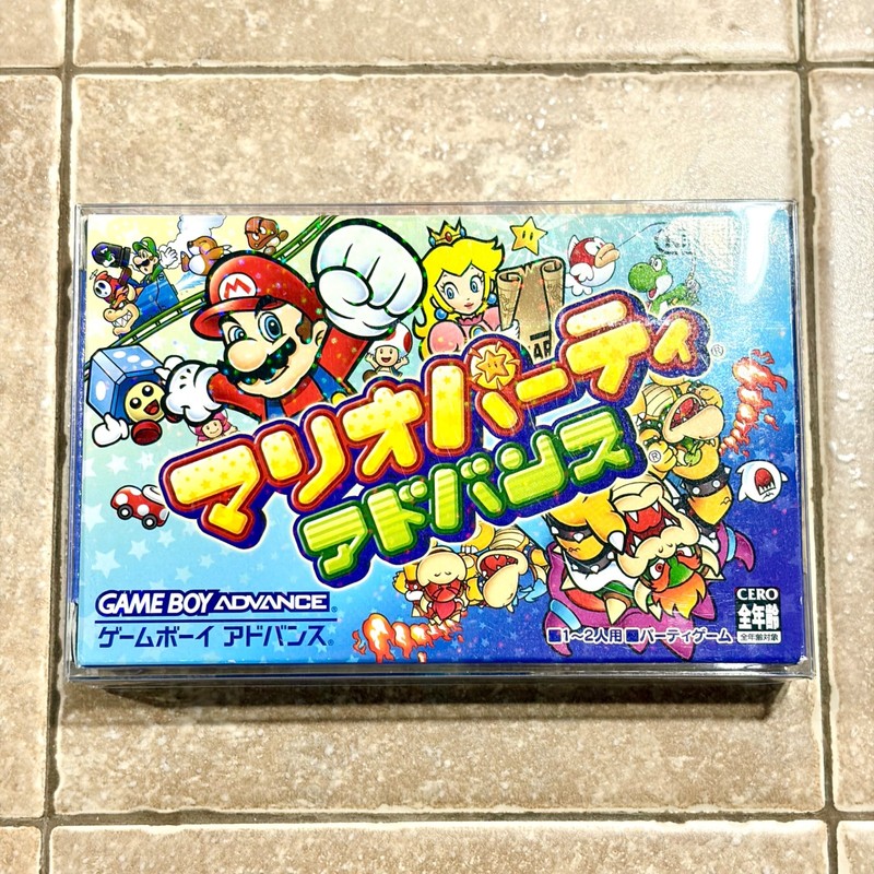 Mario Party Advance Game Boy GBA Japan Import CIB Boxed Nintendo Tested