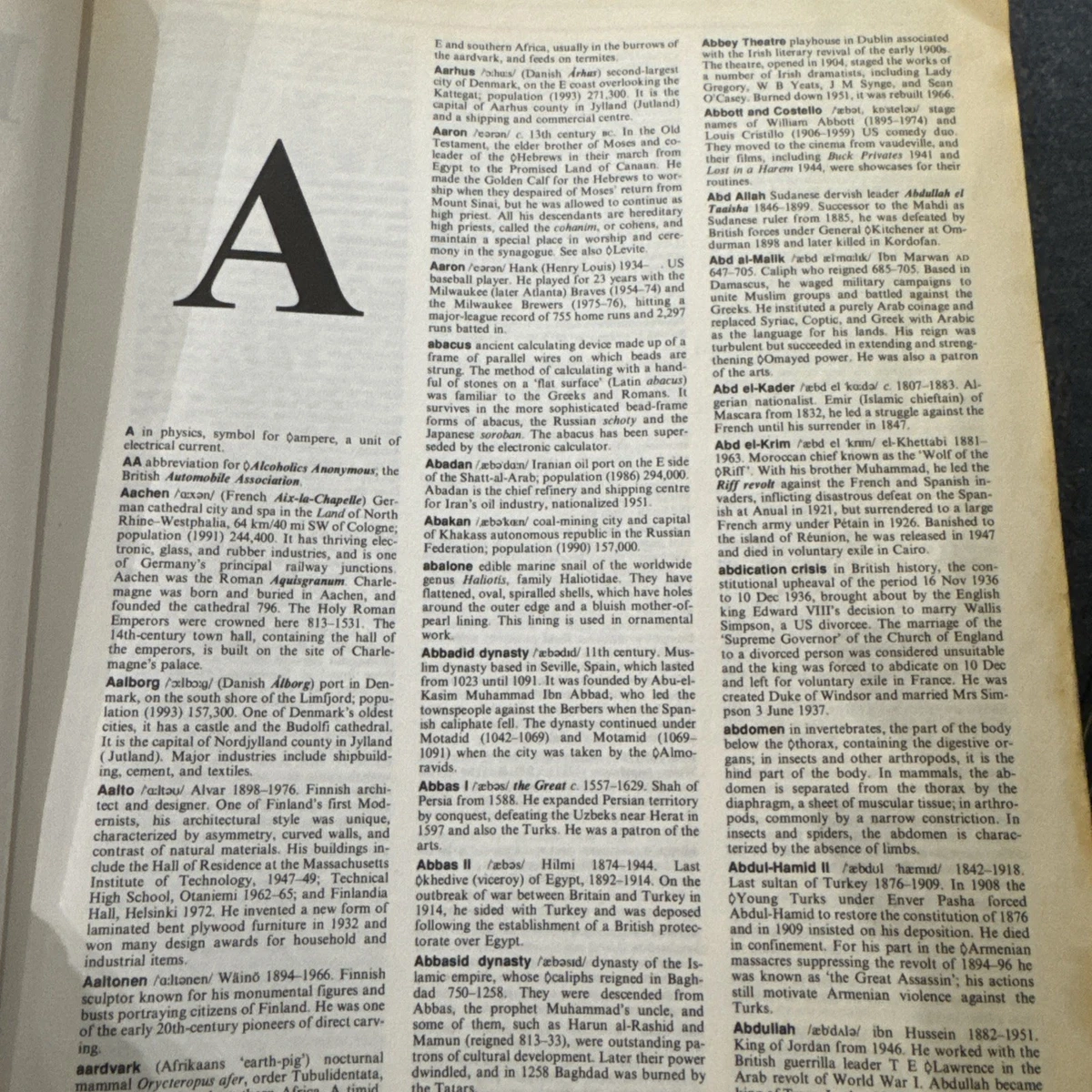 The Hutchinson SoftBank Encyclopaedia Third Edition