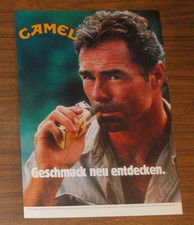 Seltene Werbung CAMEL Zigaretten - Geschmack neu entdecken 1990