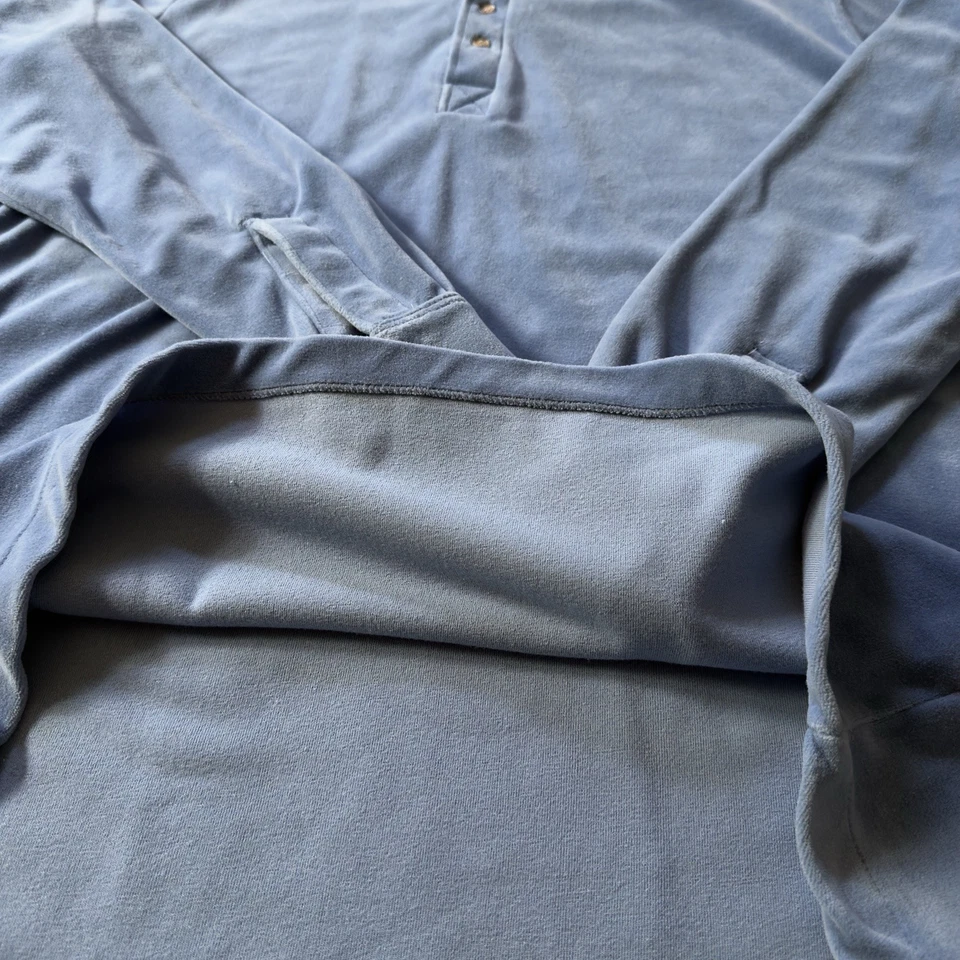 Vintage 80s Shelter Bay Arrow Button-Up Long Sleeve Shirt Men’s Large Tall Blue - Image 4 of 4