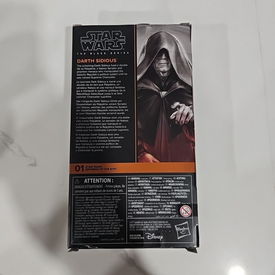Hasbro - Star Wars - The Black Series - Darth Sidious