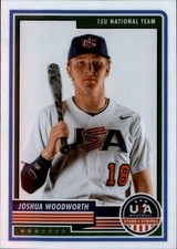 2023 Panini Stars & Stripes USA Baseball #40 Joshua Woodworth