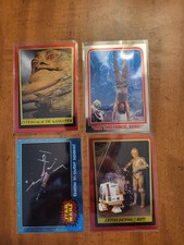 1999 Star Wars Chrome Archives LOT x4 Jabba R...