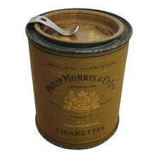 Sweet PHILLIP MORRIS & Co Ltd Cigarettes Tin Humidorpac EMPTY