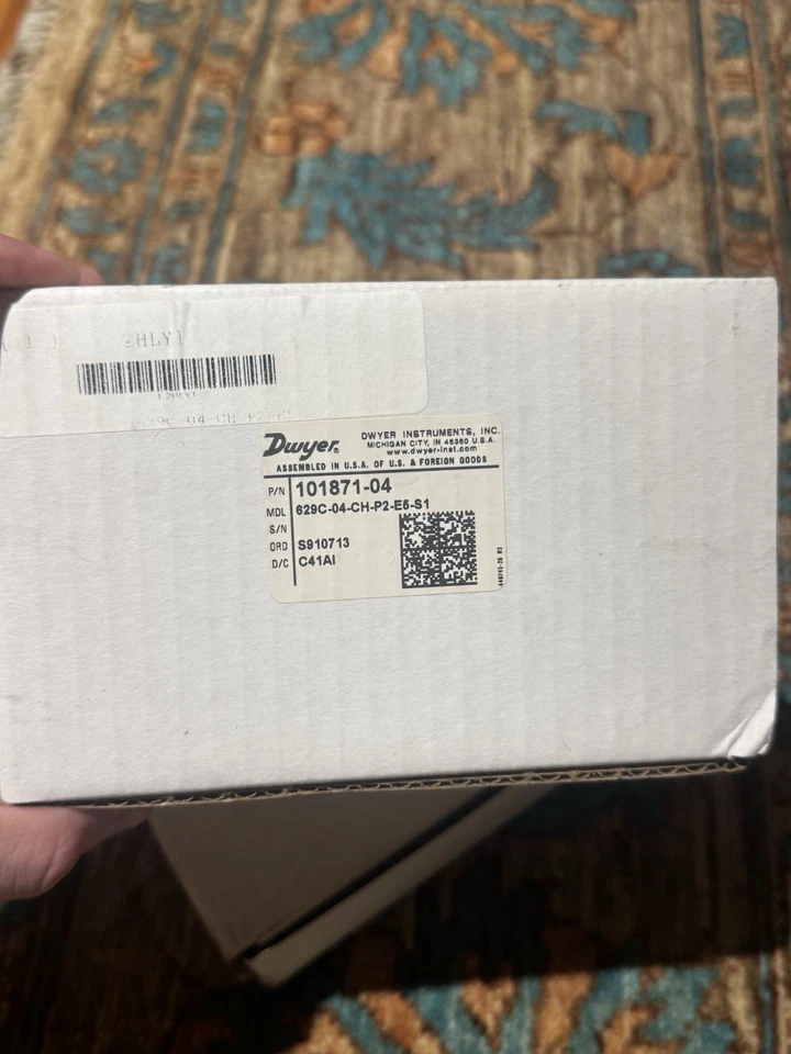 Dwyer 629C-04-CH-P2-E5-S1 Wet/Wet Diff Pressure Transmitter NEW 0-50 PSID x 2 - Image 2 of 4