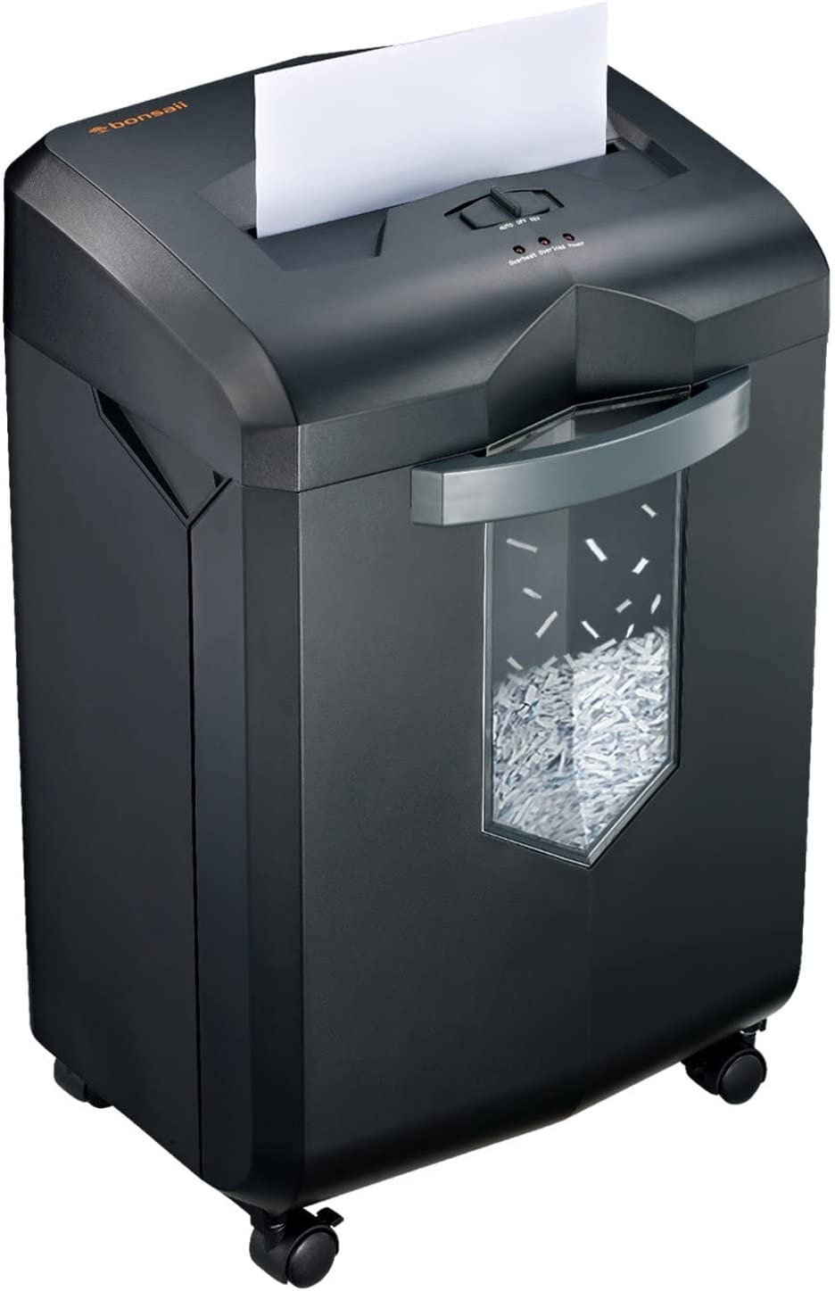 Bonsaii Paper Shredder, 18-Sheet 60-Minutes Paper Shredder f