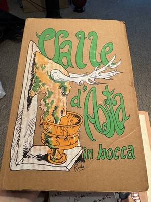 Valle D  Aosta In Bocca  Cookbook 1978 Italian Cuisine Recipes VTG