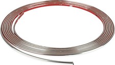 EUFAB Zierleiste universal Chrom 3,65m x 3,5mm Schilderhalter & Aufkleber