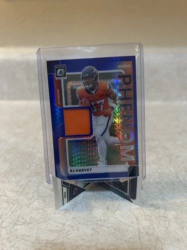 2025 Donruss Optic RJ Harvey Blue Hyper (RAW)