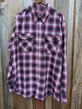 Dixxon Flannel Company The Viper Mens Plaid LS Pearl Snap Shirt Size 2xl Xxl