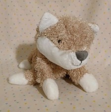 Carter's 2022 Just One You Brown Tan White Fox Stuffed Animal Plush Toy 8" 2