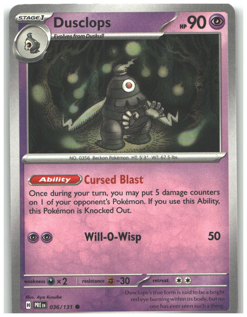 Dusclops [PRE - 036/131]