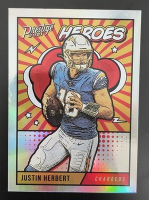 2021 Panini Prestige - Heroes Justin Herbert #HE-4