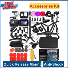 Accessories Kit For Gopro Hero 13 12 11 10 9 Waterproof Housing Silicone Case