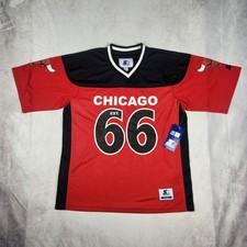 NBA Chicago Bulls Starter Jersey Size Medium Red And Black Men's Team Logo New