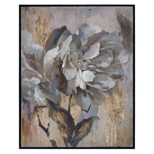 Uttermost 35330 Hand Painted Canvas Dazzling 52" X 42" Fir Wood Frame Canvas Art - Picture 1 of 2