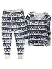 Hanna Andersson Set Unisex Kids M White Striped Bluey Character Jersey