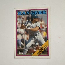 Topps 1988 Baseball Base Set Pete Incaviglia Texas Rangers #280 MLB Card