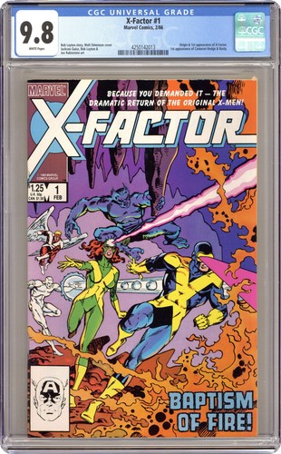 X-Factor 1D CGC 9.8 1986 4250142013 1. App. X-Factor