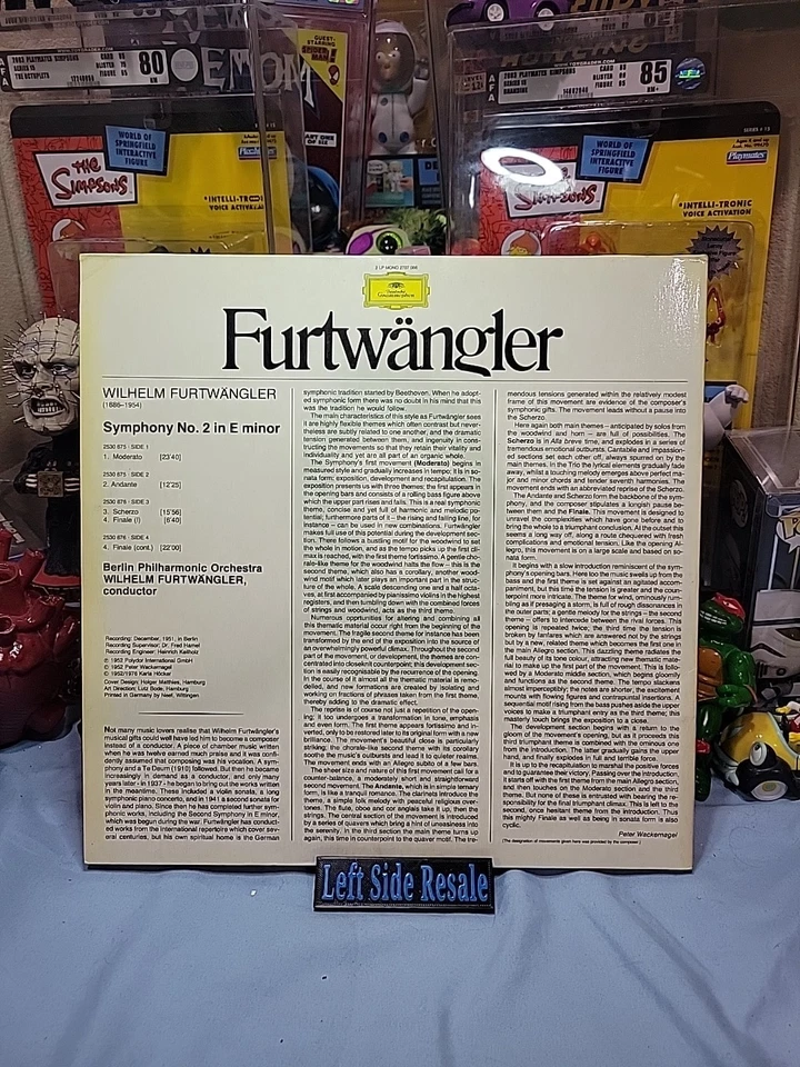 FURTWANGLER conducts his Symphony #2 - FURTWANGLER, Berlin - ( DG 2LP 1976 ) - Image 2 of 4