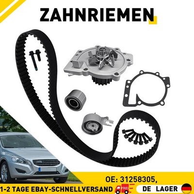 Für Volvo C30 C70 S60 80 V70 XC60 70 2.4 D 31330188 Zahnriemensatz + Wasserpumpe