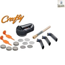 Compact Vaporizer Wear & Tear Set - 3 Mouthpieces + Cleaning Tools Included