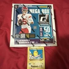2025 Panini Donruss Football Trading Cards Mega Box - New / In Hand READY!