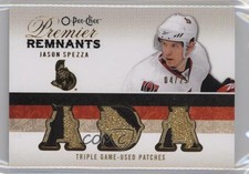 2009-10 O-Pee-Chee Premier Remnants 4/25 Jason Spezza #PRT-SP Triple Patch 2d8