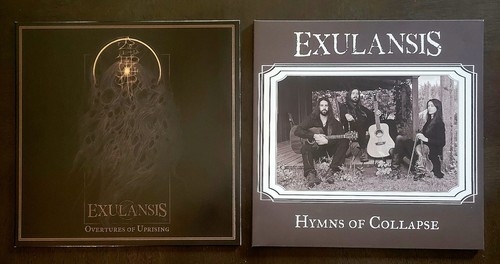 EXULANSIS 2 VINYL LOT OVERATURES OF UPRISING & HYMNS OF COLLAPSE  