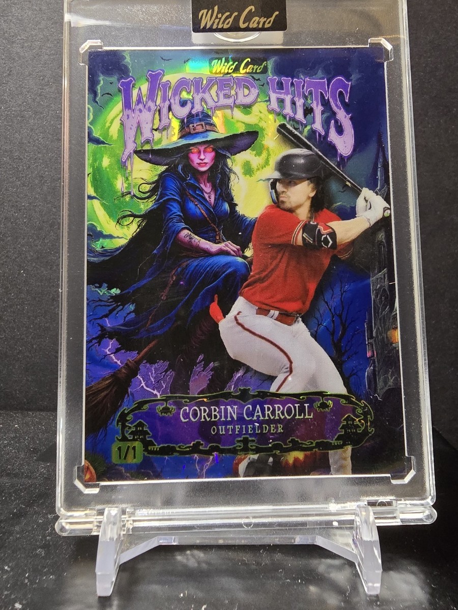 1110102 - 2025 Wild Card Haunted Hits Wicked Hits Corbin Carroll