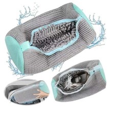 Washing Machines Trainers Shoes Laundry Bag Wash Boot Mesh with Zips UK