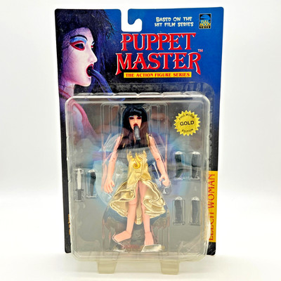 Full Moon Toys Puppet Master LEECH WOMAN (1998) Gold Edition Figure   SEALED