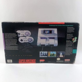 Super Nintendo Super Nintendo Entertainment System SNES SNS-001 Gray
