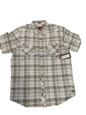 ALPINESTARS JOURNEY S/S SHIRT BUTTON UP 1024-32005 NEW WITH TAGS CHARCOAL SIZE L
