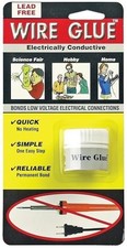 Electrically Conductive Wire Glue 0.3 oz/9ml jar, Clear