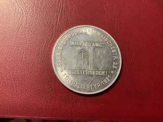 Leipzig Gebr. Stöffhaas Marke Montblanc 1. Meisterstück Füllhaltertyp 1931 Alu