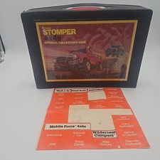 Vintage Schaper Stomper 4x4s Official Collector's Case 1981 With Decals Tires