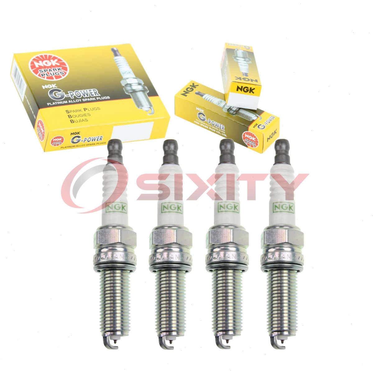 4 pcs NGK G-Power Spark Plugs for 2010-2011 Kia Soul 1.6L L4 - Engine Kit gr