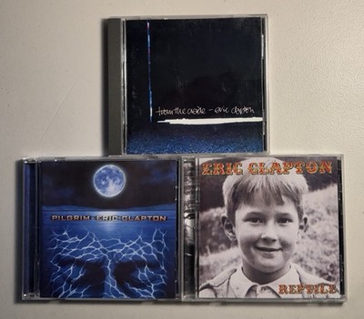 ERIC CLAPTON - 3 CD Lot: From The Cradle ~ Pilgrim ~ Reptile VERY GOOD! FREE S/H