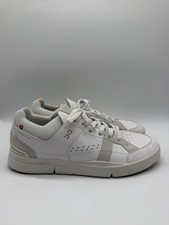On Running The Roger Clubhouse White Leather Sneakers Men s 11 EU45