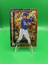 2025 Topps Gilded Collection Hyeseong Kim Chrome Gold RC Wave Refractor /75