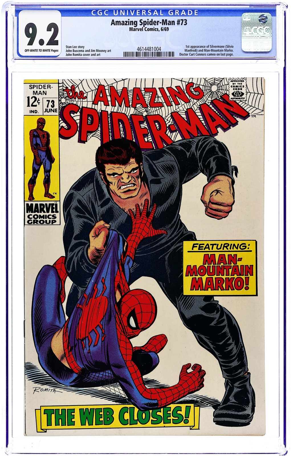 マーベル アメコミ Amazing Spider-Man 127 1973 The Amazing Spider