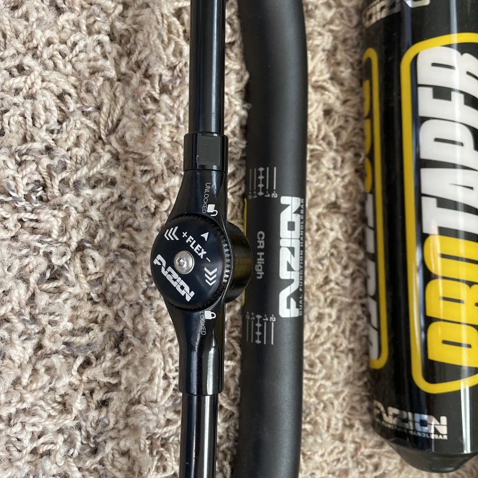 ProTaper Fuzion 1 1/8" Off-Road Motorcycle Handlebar SX Race Bend Black - Image 2 of 4