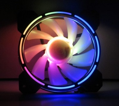 GAMEMAX - RGB - Rainbow - Gehäuselüfter 120 mm   - NEU