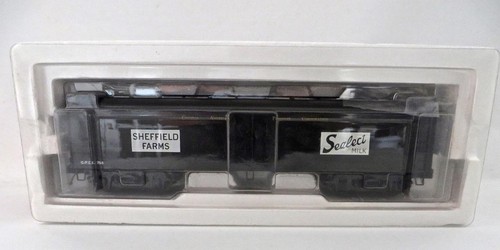 Coche refrigerado expreso calibre O MTH 20-94169 Sheffield Farms #768 R50B sin usar sin caja | Condition: Used