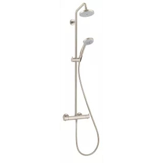 Hansgrohe Croma Green Showerpipe Shower w 1.75pgm Multi-Function Hand Shower