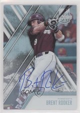 2017 Panini Elite Extra Edition Auto Brent Rooker #35 Auto 1p5